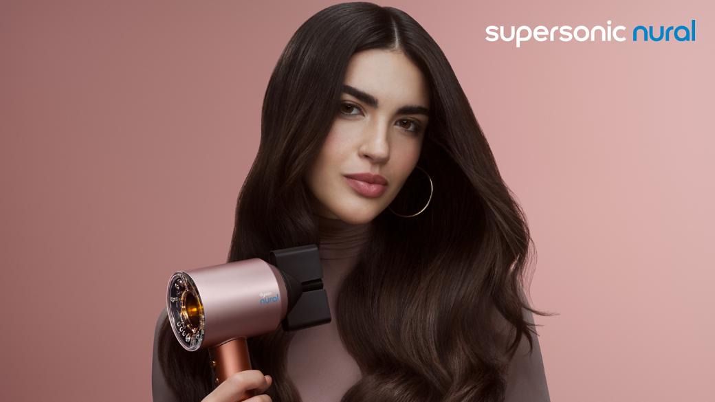 Dyson Supersonic Nural™ hair dryer - Curly+Coily (Amber silk)