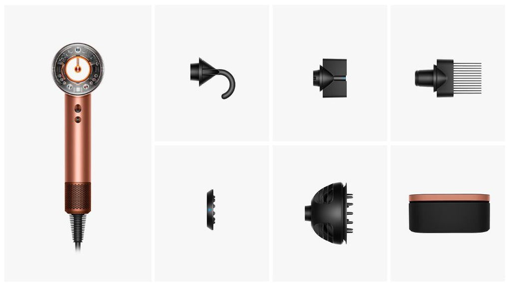 Dyson Supersonic Nural™ hair dryer - Curly+Coily (Amber silk)