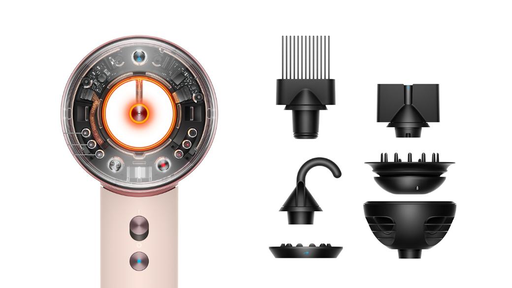 Dyson Supersonic Nural™ hair dryer - Curly+Coily (Ceramic Pink/Rose Gold)