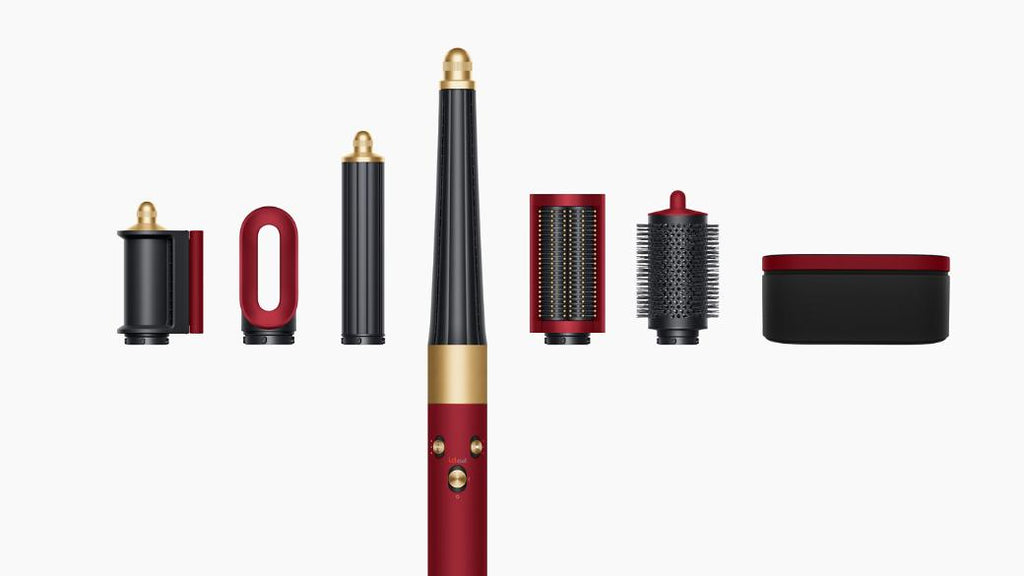 Dyson Airwrap i.d.™ multi-styler and dryer - Straight+Wavy (Red Velvet/Gold)